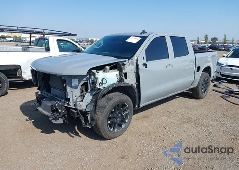 2024 Chevrolet Silverado 1500 2Wd Short Bed Custom из США, поврежденный, VIN 3GCPABEK7RG280560